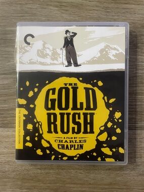 CHARLIE CHAPLIN - THE GOLD RUSH - CRITERION COLLECTION - BLU-RAY EDITION - MINT